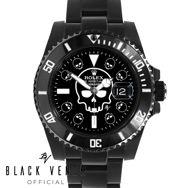 rolex submariner skull limited edition