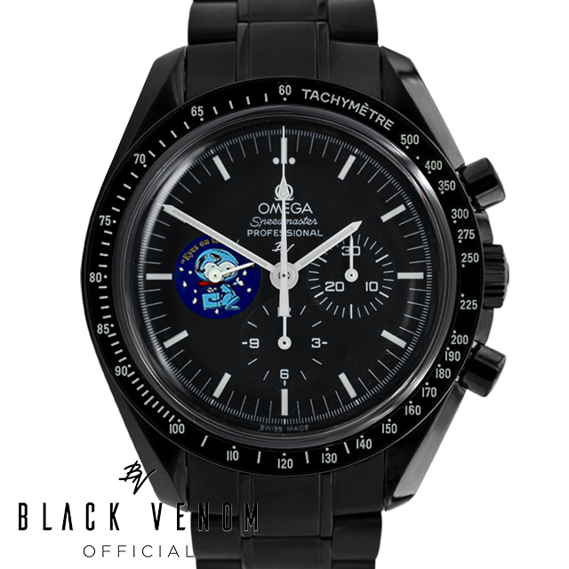 Omega Moonwatch Snoopy Black Venom 