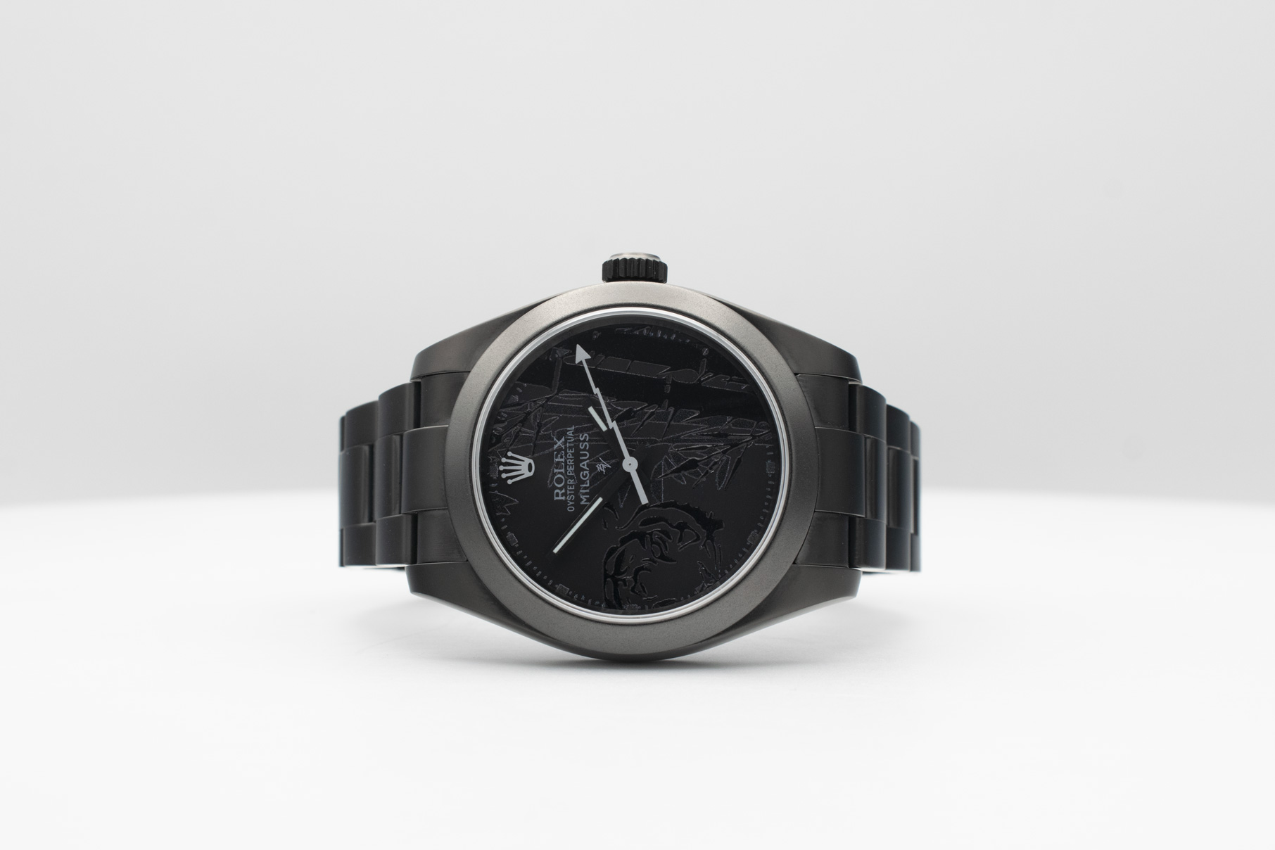 Milgauss dark outlet knight