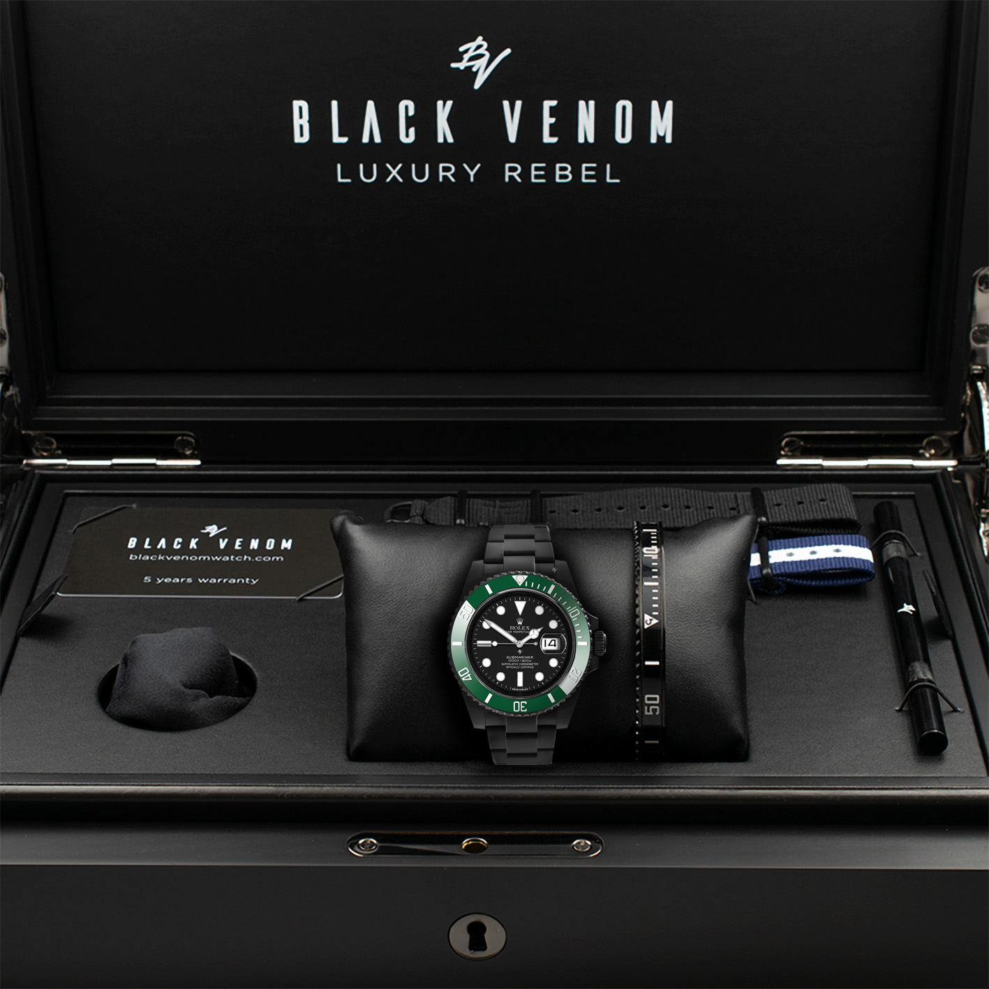 Rolex 116610 Black Venom- Hulk Limited Edition