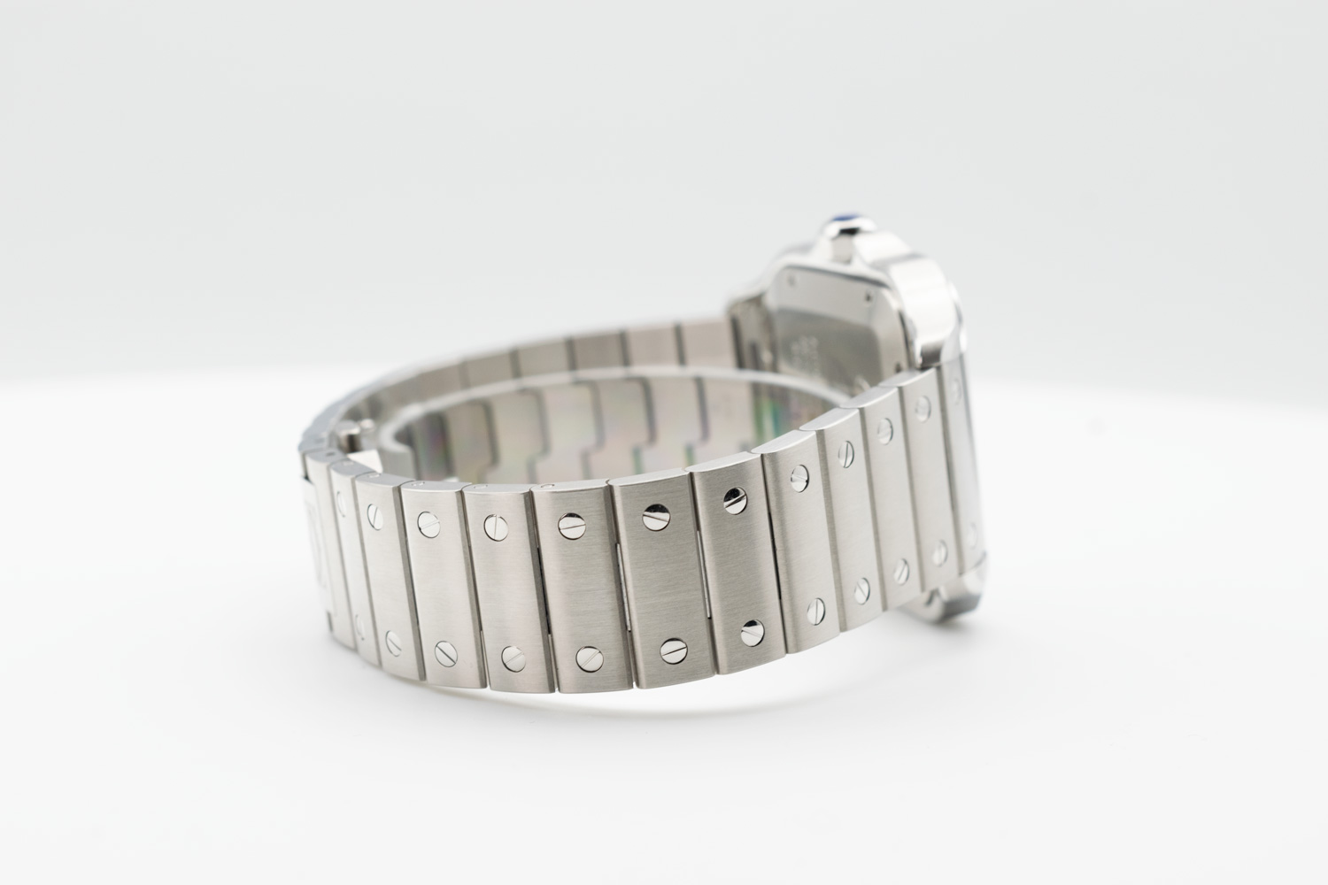 Steel Strap Bracelet for Cartier Santos XL 100 Stainless Band 23mm | eBay