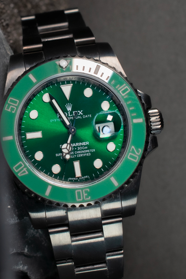 Rolex Black Submariner 16610 DLC-PVD for £11,815 for sale from a