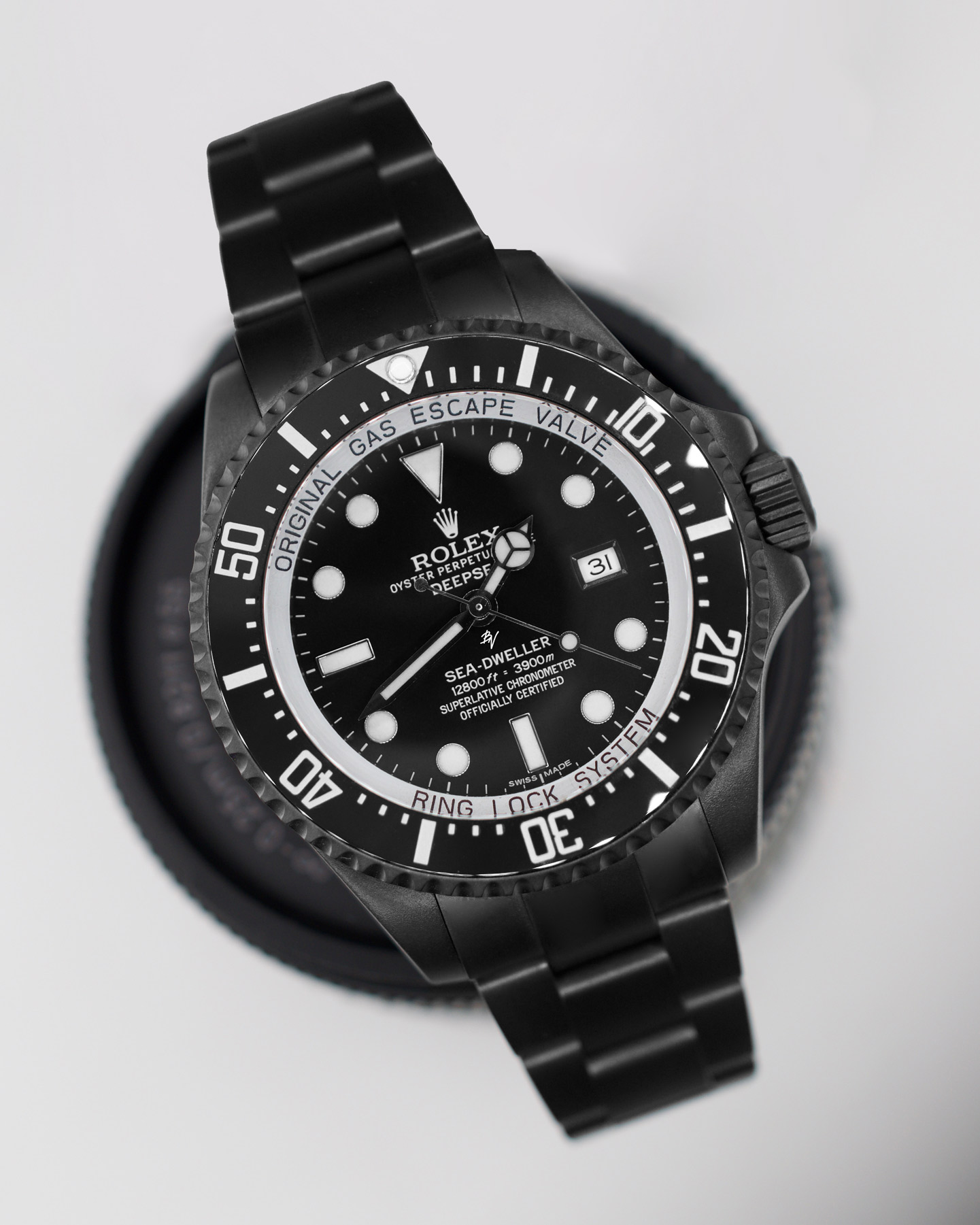 rolex deepsea black venom