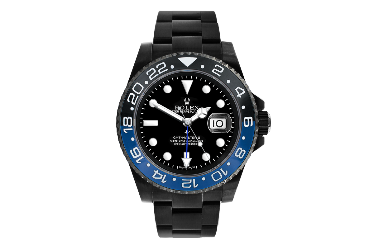 Rolex GMT Master 2. Rolex Yacht Master 2 Black Edition. Rolex GMT Master 2 Batman. Batman GMT-Master 2 Black.