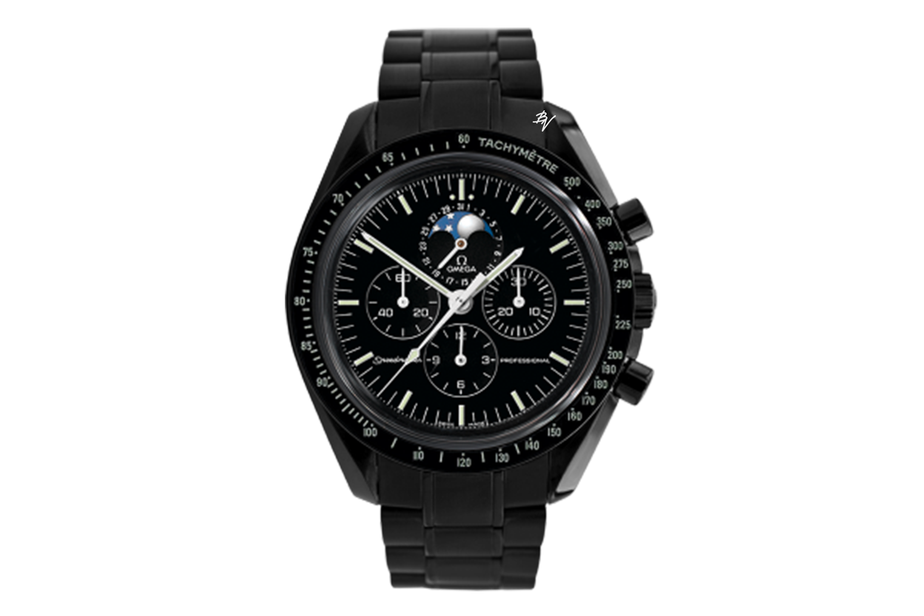 omega watch black