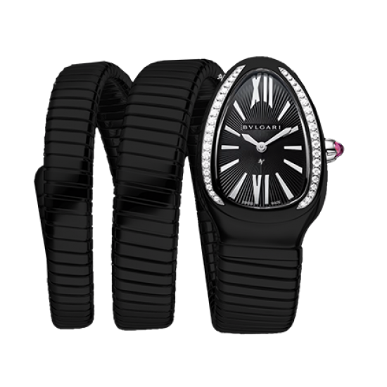 Bulgari Serpenti Limited Edition /10 Black Venom Dlc - Pvd