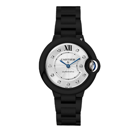 Cartier Ballon Bleu  Limited Edition /10  Black Venom Dlc - Pvd