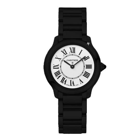 Cartier RONDE MUST   Limited Edition /10  Black Venom Dlc - Pvd