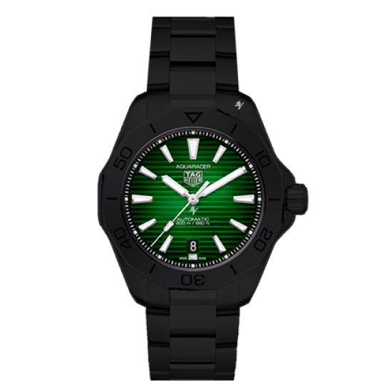 Tag Heuer Aquaracer Limited Edition /10 Black Venom Dlc - Pvd