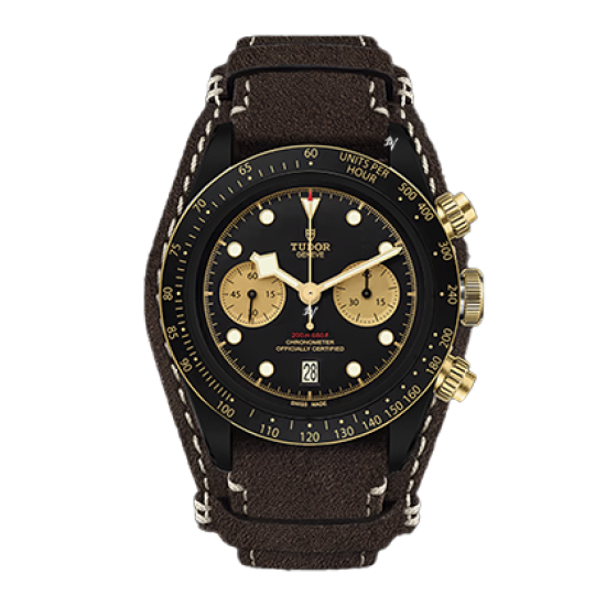 Tudor Black Bay chrono Limited Edition /10 Black Venom Dlc - Pvd