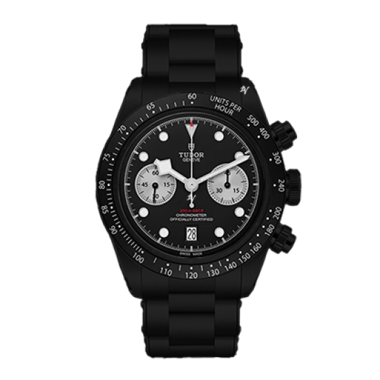 Tudor Black Bay chrono Limited Edition /10 Black Venom Dlc - Pvd