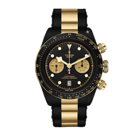 Tudor Black Bay chrono Limited Edition /10 Black Venom Dlc - Pvd