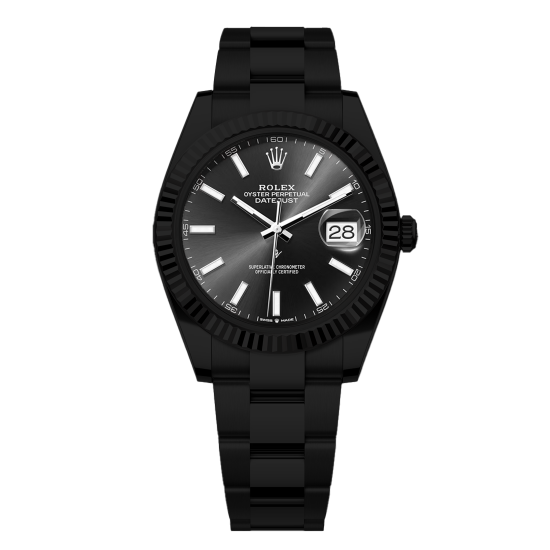 Rolex Datejust II Limited Edition /35 Black Venom Dlc - Pvd