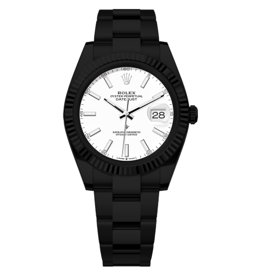 Rolex Datejust II Limited Edition /35 Black Venom Dlc - Pvd