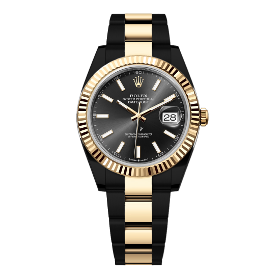 Rolex Datejust II Steel Gold - Limited Edition /35 Black Venom Dlc - Pvd