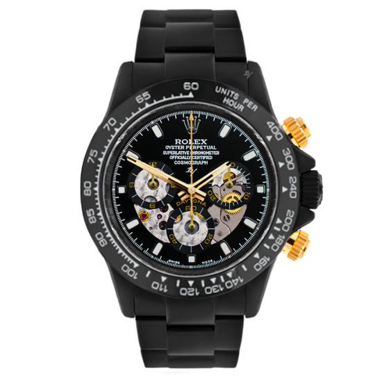 Rolex Cosmograph Daytona Limited edition /10 Black Venom Dlc - Pvd