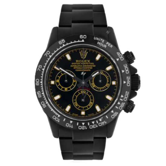 Rolex Cosmograph Daytona Golden  - Limited edition /10 Black Venom Dlc - Pvd