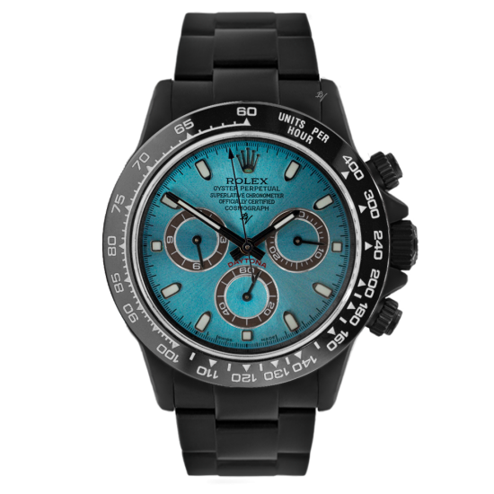 Rolex Cosmograph Daytona Arctic  - Limited edition /10 Black Venom Dlc - Pvd