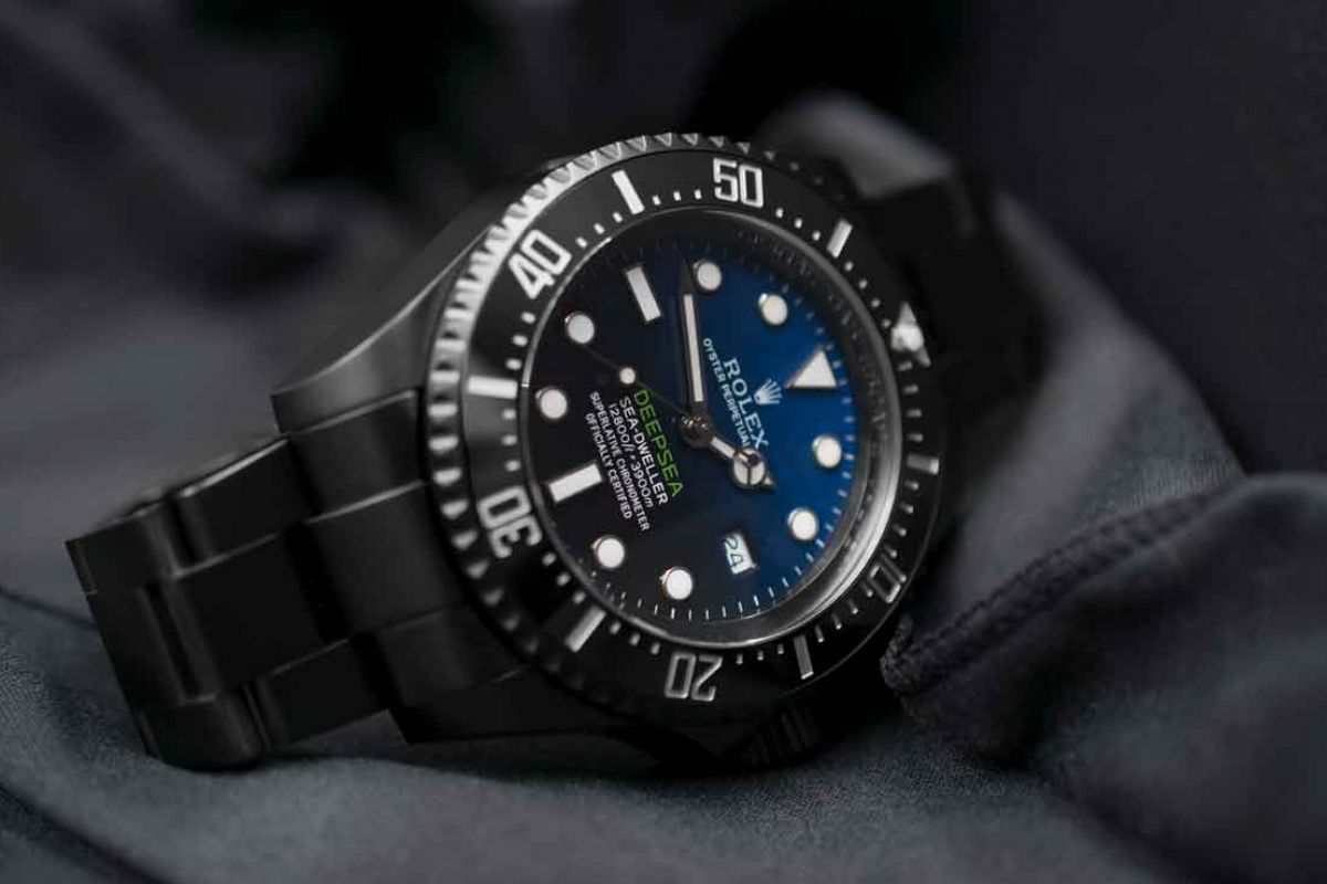 rolex all black limited edition