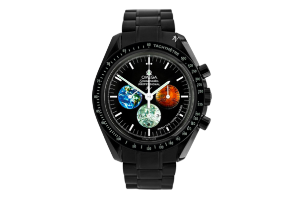 Moonwatch From the moon to mars Limited Edition / 5 Black Venom Dlc - Pvd