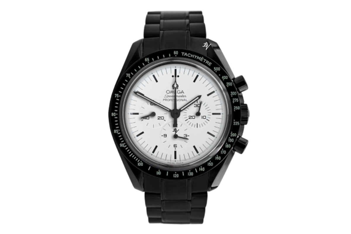 omega speedmaster moonwatch white dial