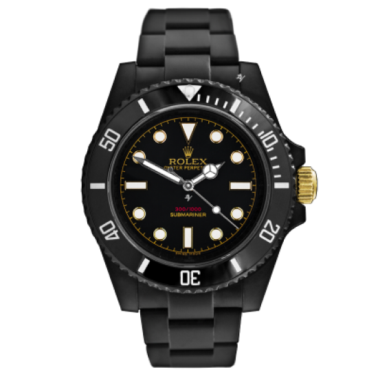 Rolex Submariner James Bond #03 - Limited Edition / 10 Black Venom Dlc - Pvd