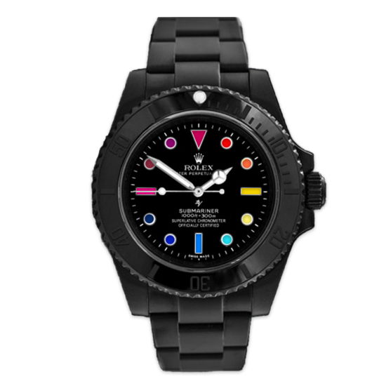 Rolex Deepsea Rainbow - Limited Edition /35 Black Venom Dlc - Pvd *